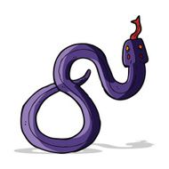 Cartoon Snake N134