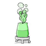 Cartoon Science Experiment N36