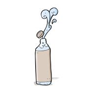 Cartoon Juice Bottle N11