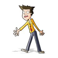 cartoon stressed man N30