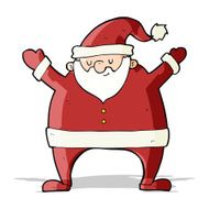 Cartoon Santa Claus N209