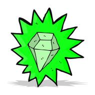 cartoon huge emerald N2