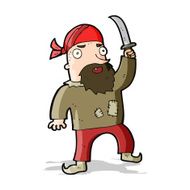 Cartoon Pirate N32
