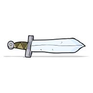 Cartoon Sword N44