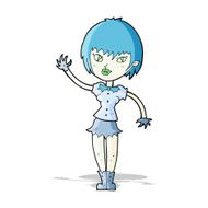 Cartoon Vampire Girl N84