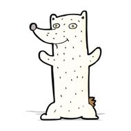 Cartoon Polar Bear N59