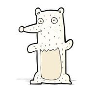 Cartoon Polar Bear N60