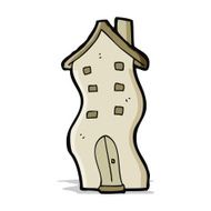 cartoon house doodle N3