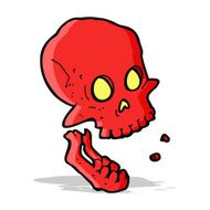 cartoon laughing skull N5