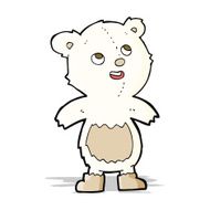 Cartoon Polar Bear N61