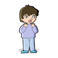 cartoon worried person N4