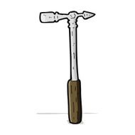 cartoon pin hammer N4