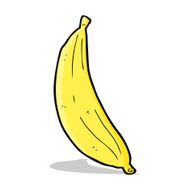 cartoon happy banana N4