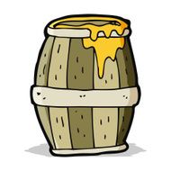 Cartoon Barrel N8