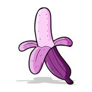 cartoon purple banana N2