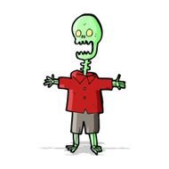 Cartoon Skeleton N13