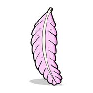 Cartoon Feather N21