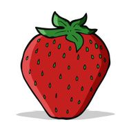 Cartoon Strawberry N31