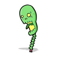 funny cartoon skull N24