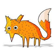 funny cartoon fox N15