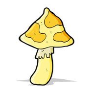 cartoon toadstool N49