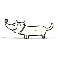 cartoon happy dog N28