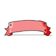 heraldry scroll banner cartoon N4