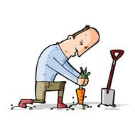 Cartoon Gardener N7