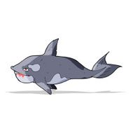 Cartoon Killer Whale N7