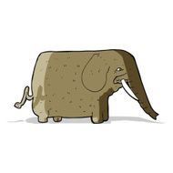 Cartoon Mammoth N7