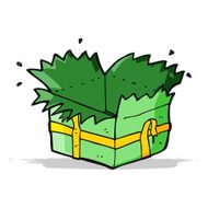 cartoon open present N4