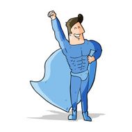 Cartoon superhero N12