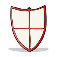 cartoon heraldic shield N8