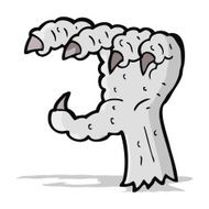 cartoon bird claw N3
