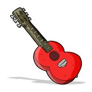Cartoon Guitar N16