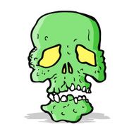 Cartoon Skull N50