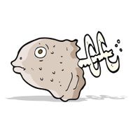 cartoon fish head N5