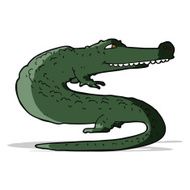 Cartoon Crocodile N50