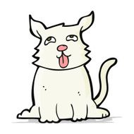 cartoon happy dog N30