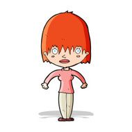 cartoon woman staring N10
