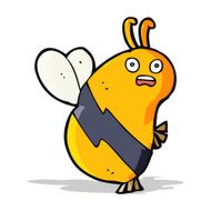 funny cartoon bee N9