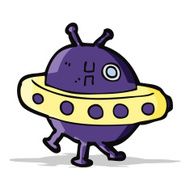 Cartoon UFO N6