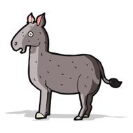 Cartoon Mule N7