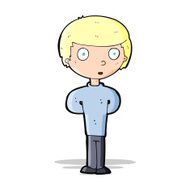 cartoon curious boy N14