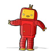 Cartoon Robot N145