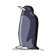 Cartoon penguin N57