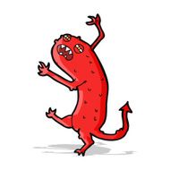 cartoon little monster N39