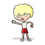 cartoon sporty person N4