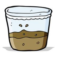 cartoon glass of rum N2
