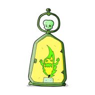 cartoon spooky lantern N11